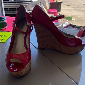 Guess Red Heels